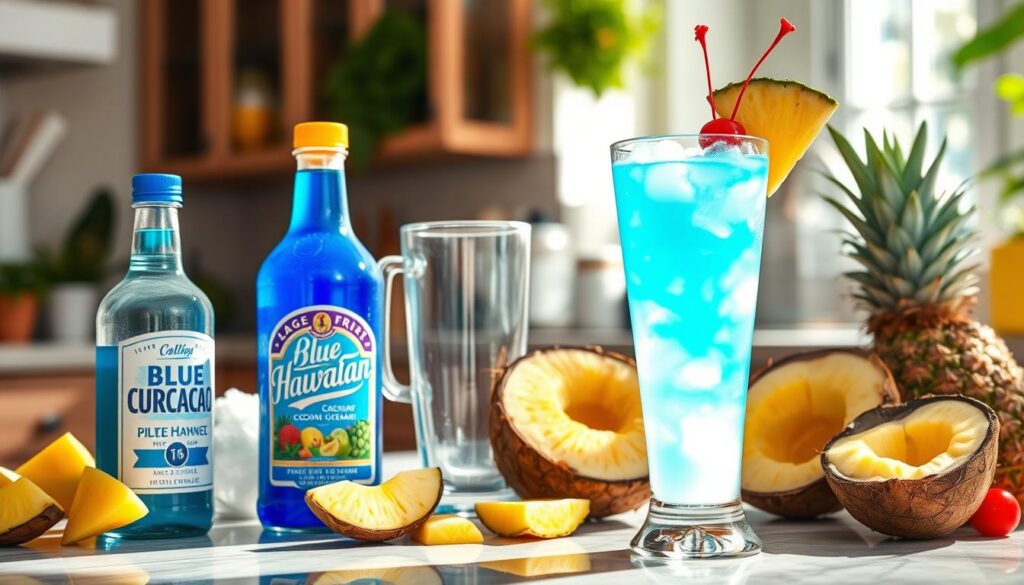 Try Our Tasty Blue Hawaiian Mocktail - A Tropical Delight