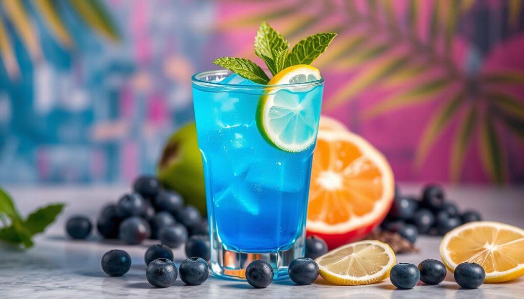 How to Make the Perfect Blue Shoe Mocktail at Home